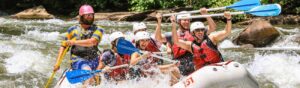 riding the middle not the upper section of Ocoee
