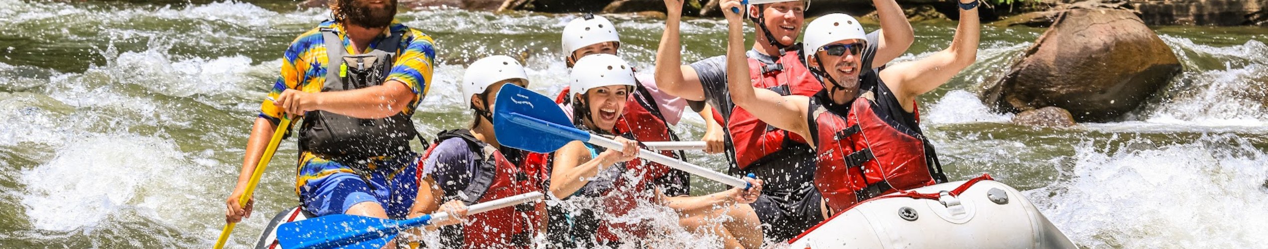 Ocoee river whitewater rafting trip