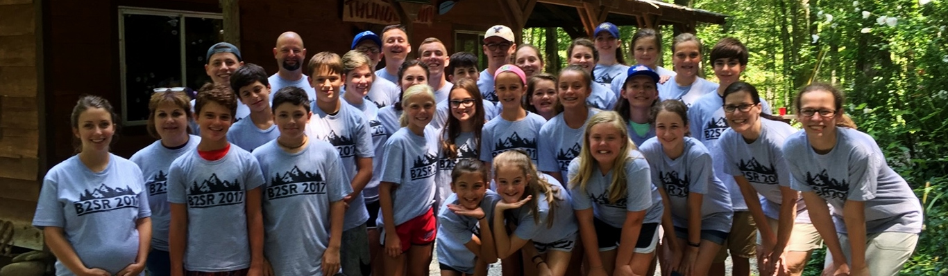group at Nantahala rafting center