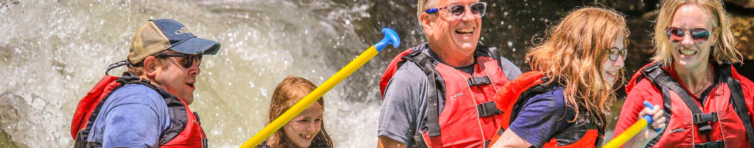 no guide in raft on Nantahal river trip