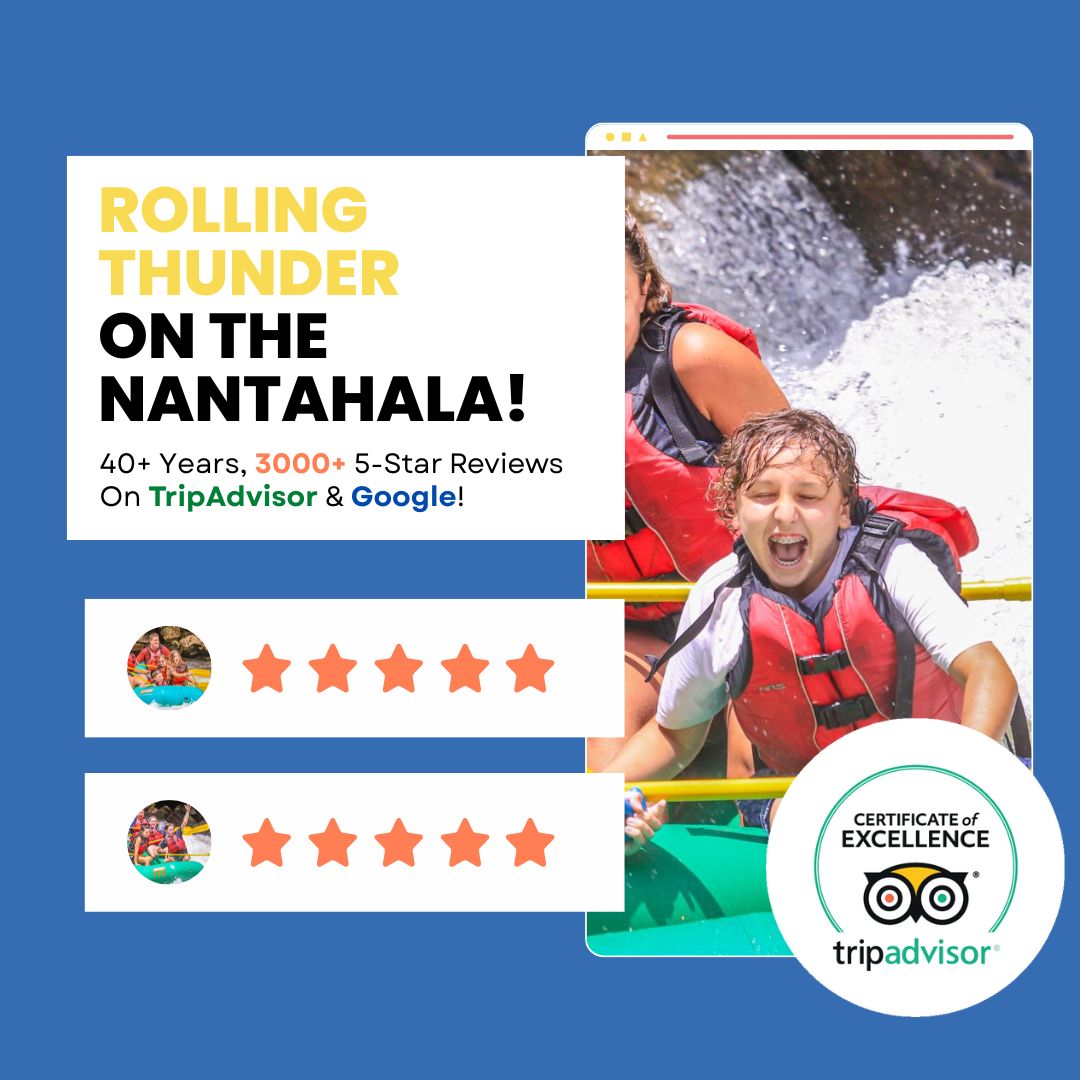 rolling thunder's review on the Nantahala river.