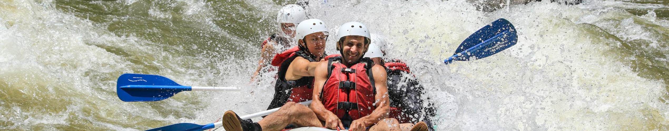 guy from Georgia rafting the Ocoee River near Atlanta
